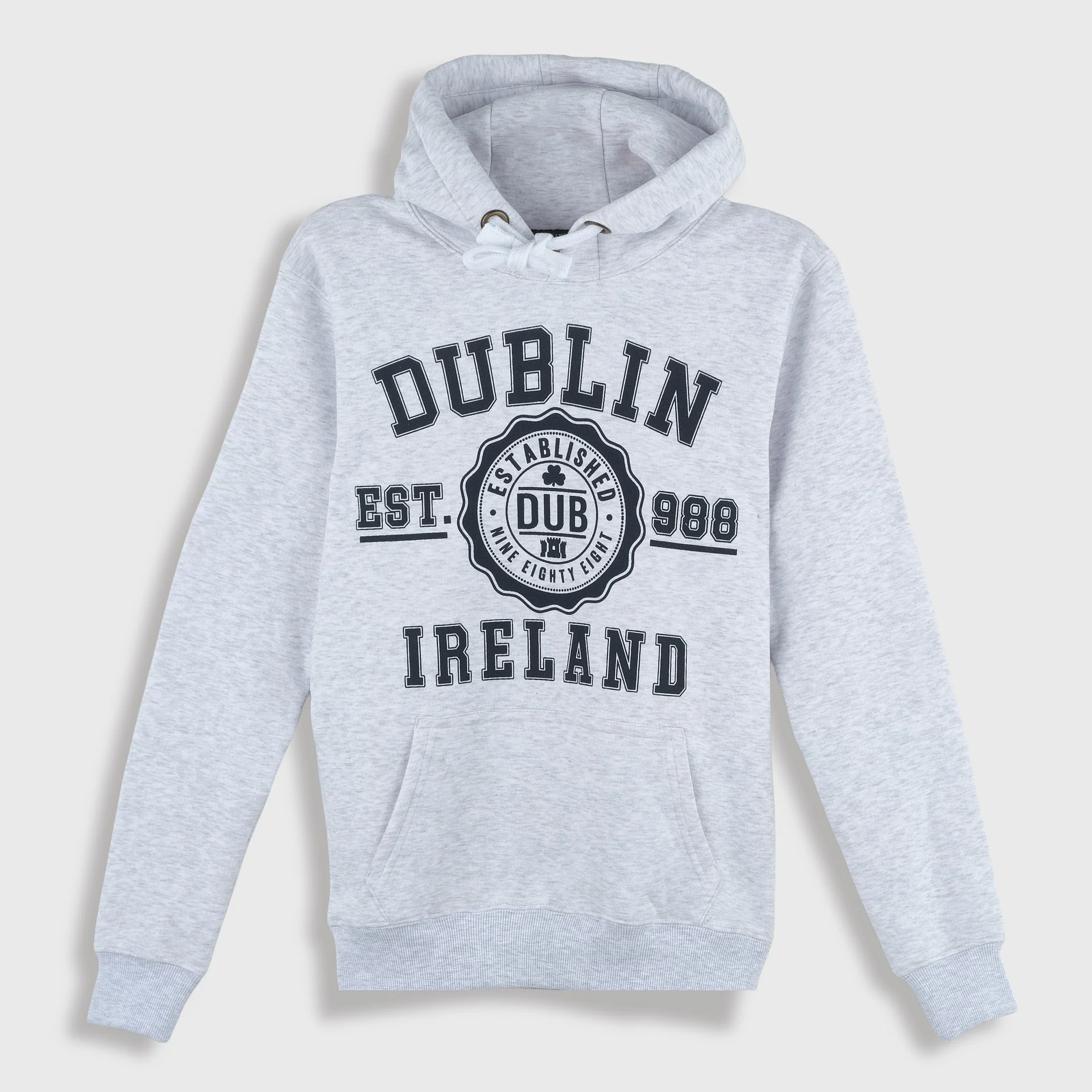 Dublin Irl Stamp Est. 988 Unisex Hoodie - Image 3