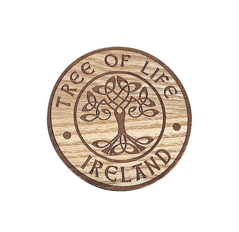Ireland Wooden Coaster (4 Options) - Image 2