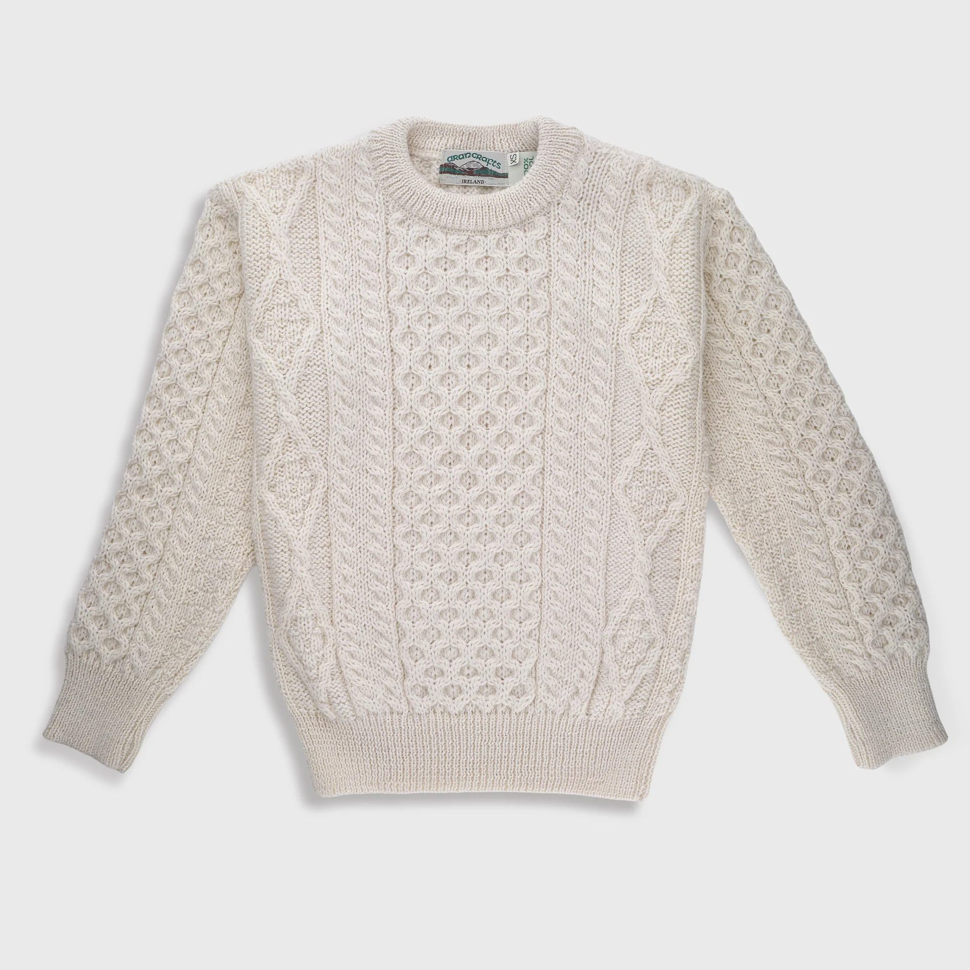 Aran Cable Knit Crew Neck - Image 4
