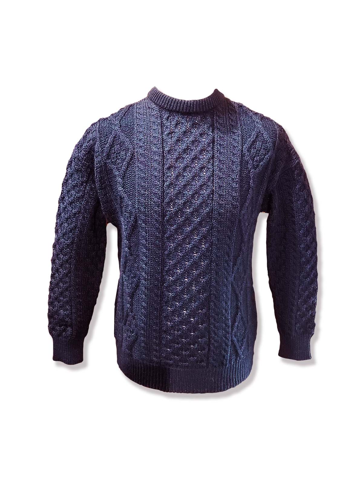 Aran Cable Knit Crew Neck - Image 8