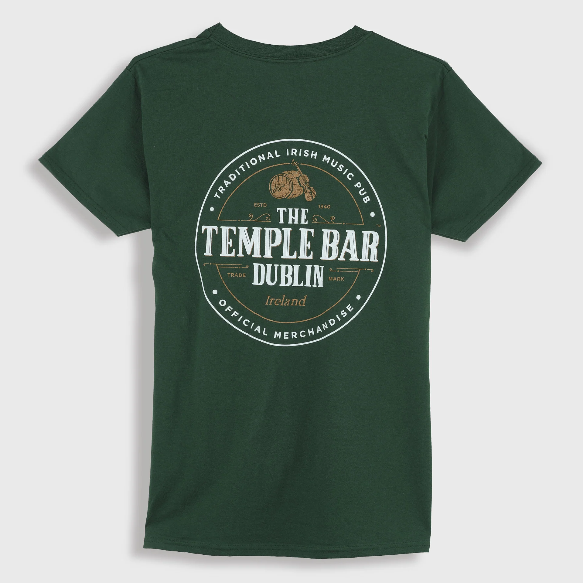 The Temple Bar Logo - Unisex T-Shirt - Image 4