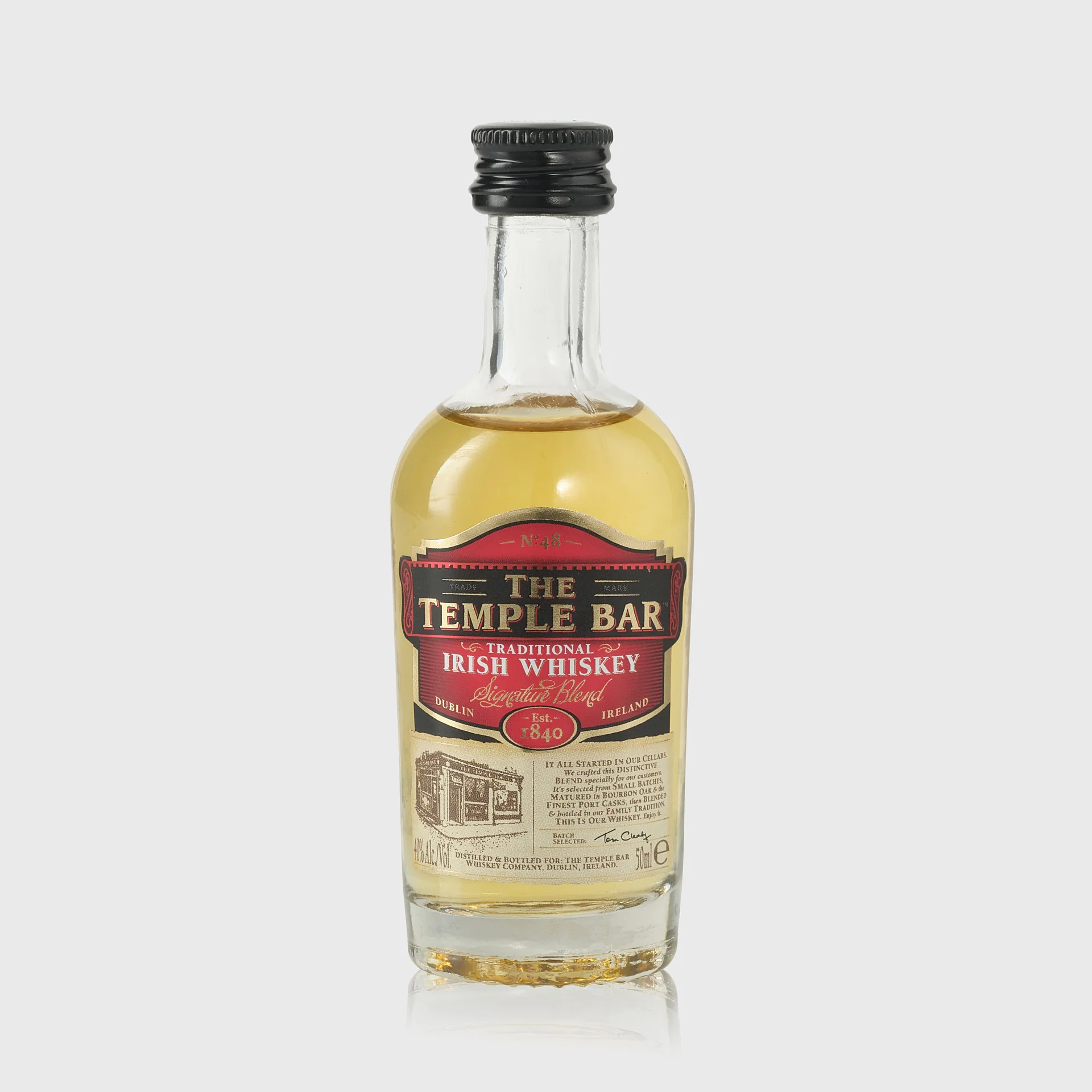 Temple Bar Whiskey Gift Box (3 Mini Whiskeys) - Image 3